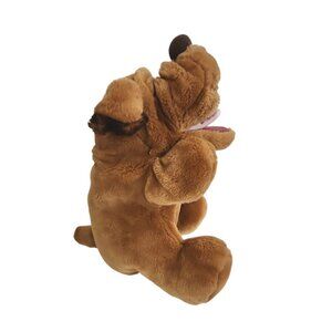 Costco Shar Pei Dog Hand Puppet Stuffed Animal No Sound Not Working Large Plush